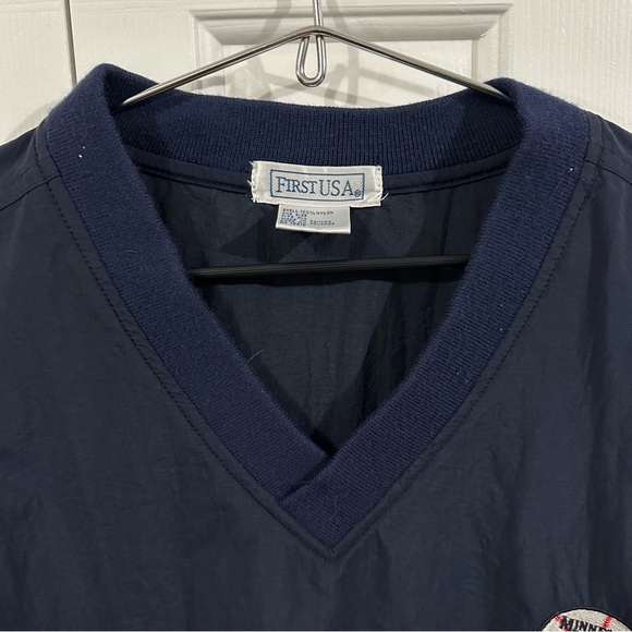 Vintage MLB Minnesota Twins Pullover Windbreaker Jacket - Picture 3 of 7